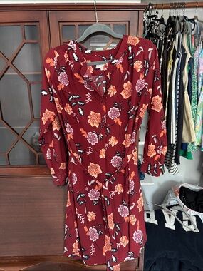 LOFT Floral Dress